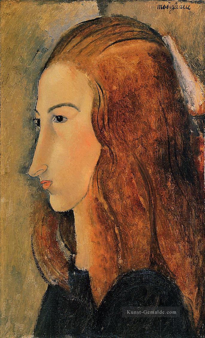 Porträt von Jeanne Hébuterne 1918 Amedeo Modigliani Ölgemälde